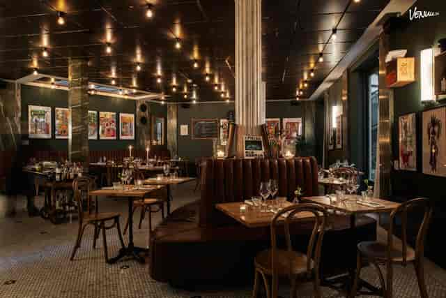 Stylish restaurant at Le Garden, The Sparrow Hotel, ideal for intimate gatherings and events.