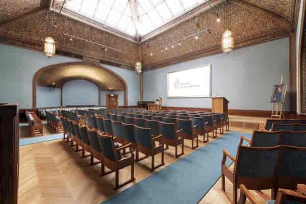 Elegant banquet hall in Kastellet, perfect for conferences and formal meetings.