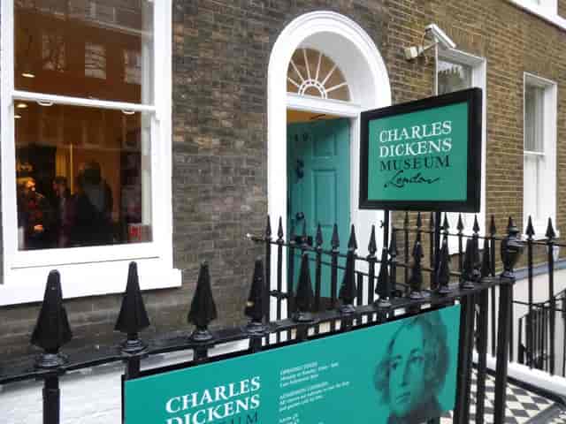 Boardroom entrance at Charles Dickens Museum, ideal for literary events and workshops.