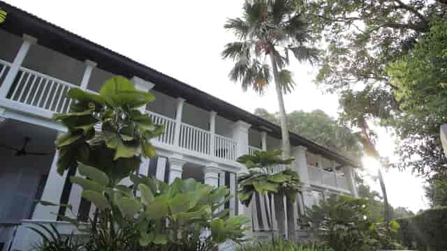 Courtyard Suites at Amara Sanctuary Resort, ideal for events with lush greenery and balconies.