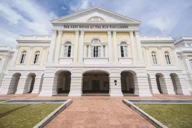 Elegant Gallery II venue with classic architecture for weddings and corporate events.