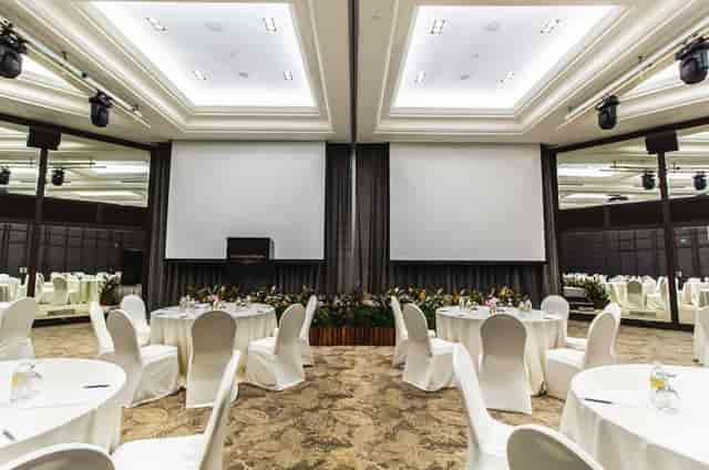 Elegant ballroom at Goodwood Park Hotel, perfect for corporate events and conferences.