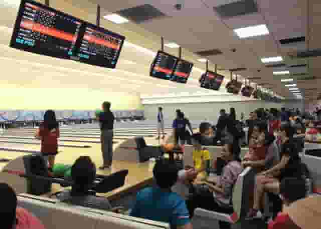 bowling alley
