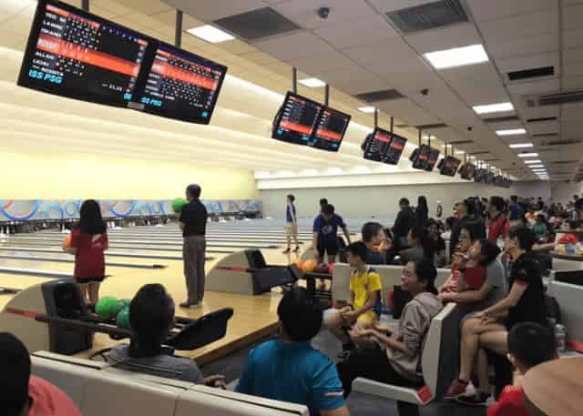 bowling alley