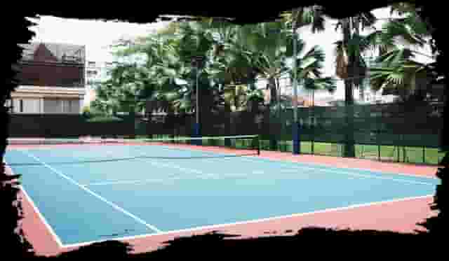 tennis courts