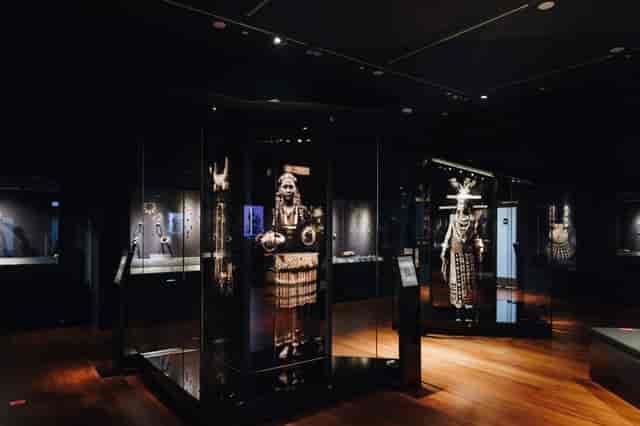 Discovery Room at Asian Civilisations Museum, showcasing intricate artifacts for events.