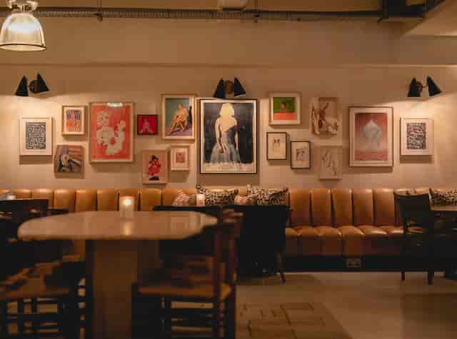 Stylish private room at Cecconi's Shoreditch, ideal for networking and social events.