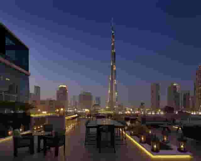 Rooftop lounge
