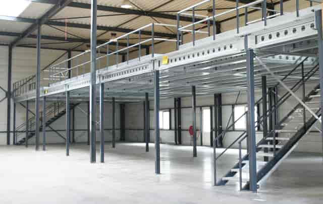 Spacious Mezzanine in Warehouse Four, ideal for exhibitions and corporate events.