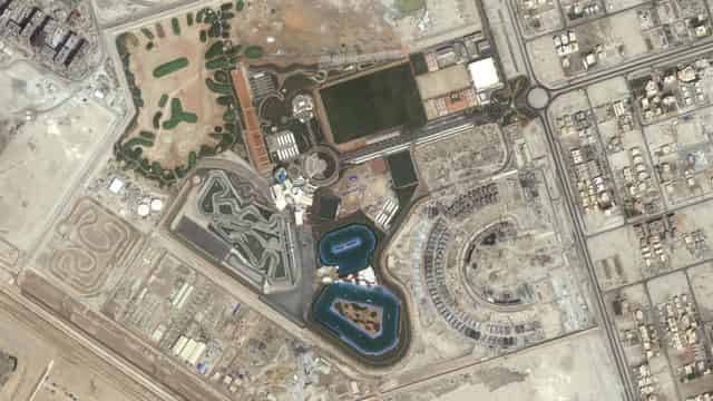 outdoor racing track