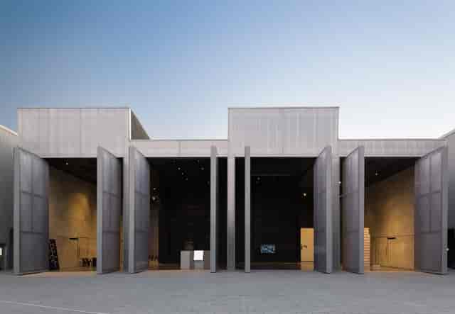 Modern industrial venue in Alserkal Avenue, ideal for events and presentations.