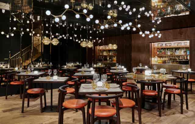 Sophisticated dining venue in Kapara, ideal for corporate events and private celebrations.