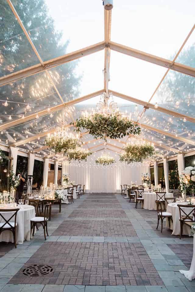 Tented Area