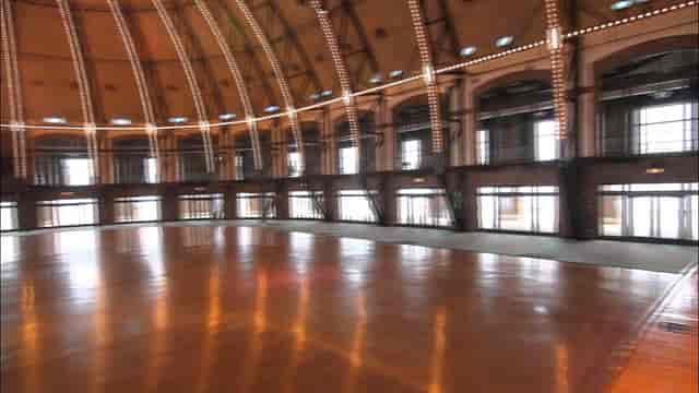 Amusement center at Navy Pier with high ceilings, ideal for events and gatherings.