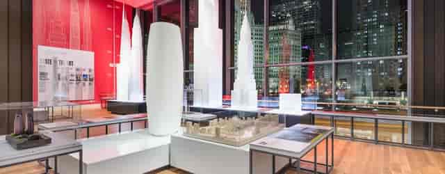 ArcelorMittal Design Studio: modern event space with skyline views for corporate gatherings.