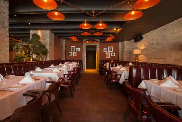 Elegant dining space at Formento’s, ideal for intimate gatherings and corporate events.