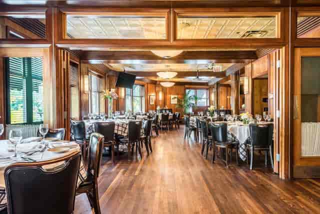 Elegant dining space in Gibsons Restaurant Group, perfect for corporate events and gatherings.