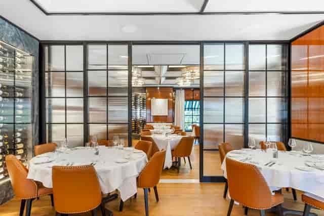 Elegant dining space at La Griglia, perfect for intimate meetings and events.