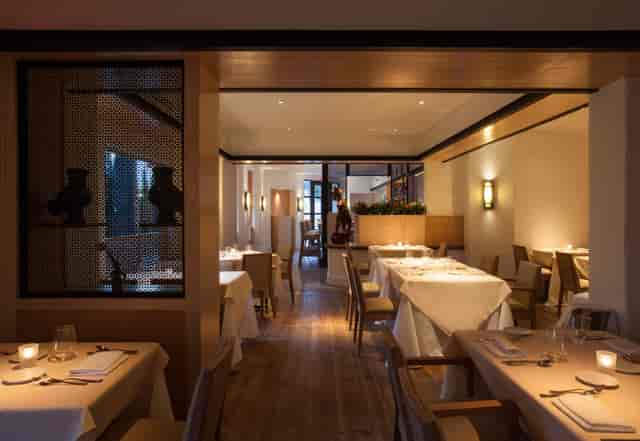 Sophisticated Main Dining Room at BCN Taste & Tradition for elegant events and gatherings.