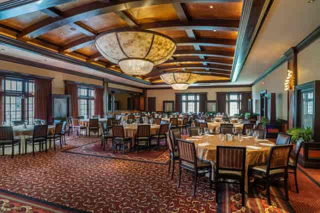 Private dining room at Vic and Anthony's Steakhouse, ideal for corporate events and upscale gatherings.