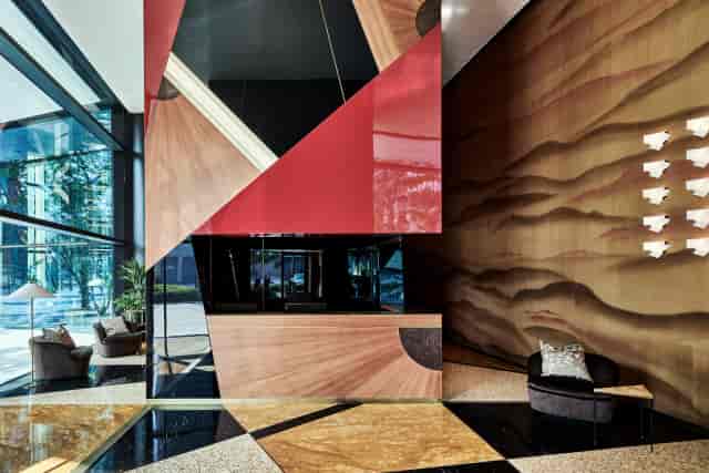 Modern meeting rooms in The Arts Club Dubai, ideal for networking and events.