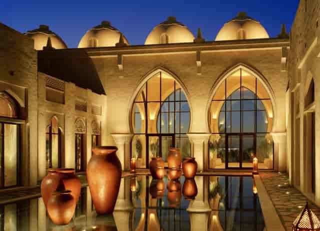 Elegant Palace venue at One&Only Royal Mirage for upscale events and celebrations.