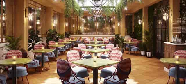 Mansion Ballroom at Fifth Avenue Hotel, elegant decor for intimate gatherings and events.
