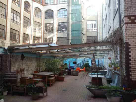 Garden patio