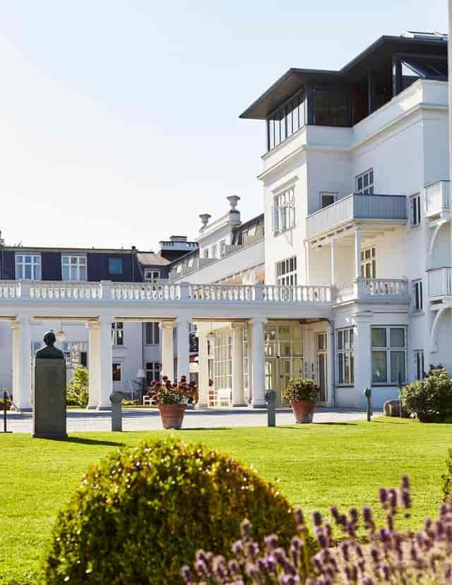 Sophisticated venue at Kurhotel Skodsborg for corporate retreats and upscale events.