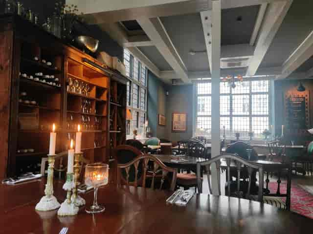 Elegant wine bar at Restaurant Maven for intimate gatherings and corporate events.