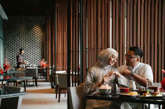 1945 Halal Restaurant, Jakarta: elegant dining for romantic engagements and special events.
