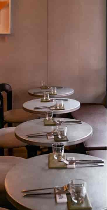 Elegant cocktail bar setup for intimate dining events and networking.