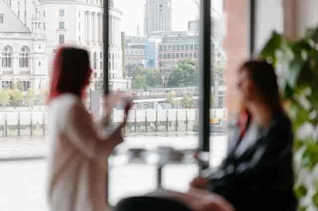 OXO2 Gallery boardroom with panoramic city views, premium corporate event venue.