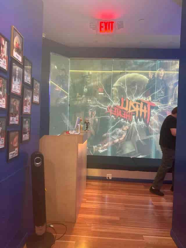 Bloody Elbow reception area in Redondo Beach escape room for corporate events and social gatherings