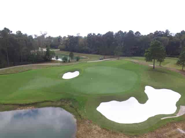 Tom Fazio Championship golf course at Carlton Woods, perfect for corporate events and team-building.