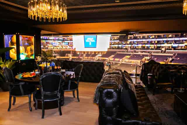 Luxurious Meeting Room D at Crypto.com Arena, perfect for upscale events and networking.