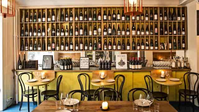 Wine and Mediterranean food at Bar'Vin ...