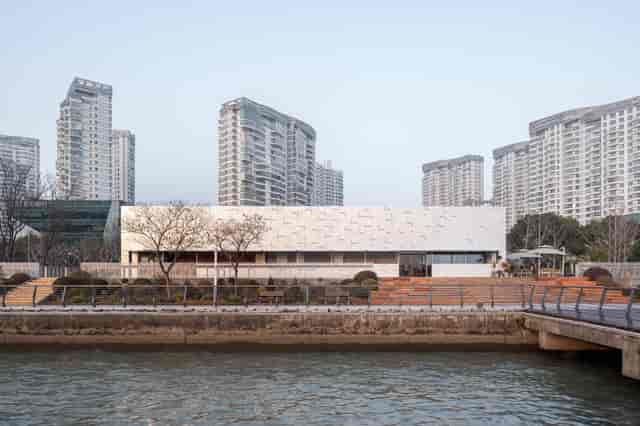 Modern event venue in Xuhui District with sleek design, perfect for meetings and gatherings.