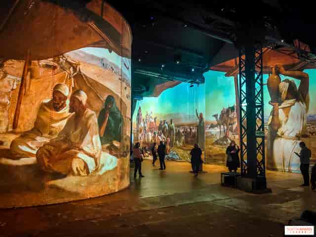 Atelier des Lumières immersive projections venue for exhibitions and events.