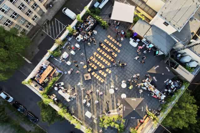 Rooftop terrace