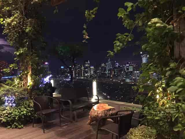 Terrarium Rooftop at The Imperium: lush greenery, skyline views for upscale events.