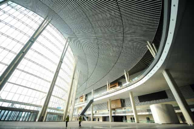 Indoor exhibition halls