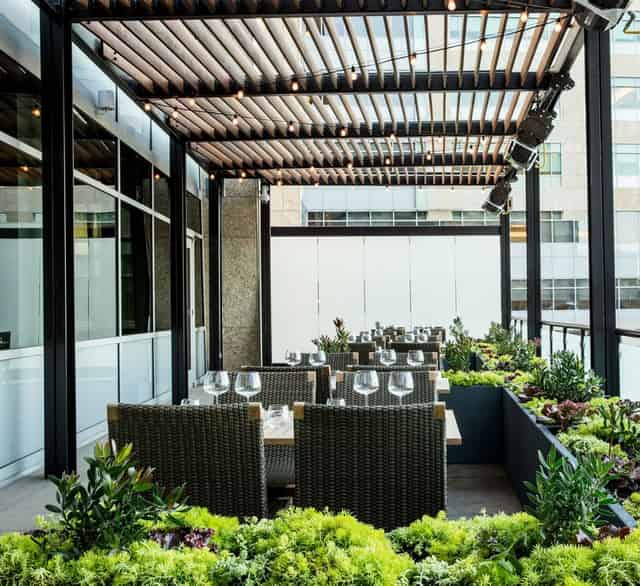Heated Terrace