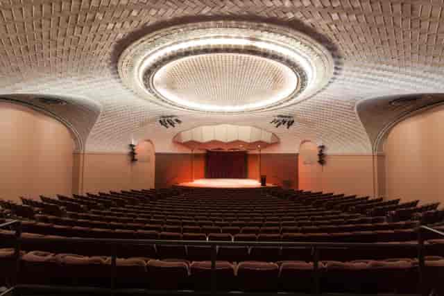 Spacious auditorium at U.S. National Arboretum, ideal for events and performances.