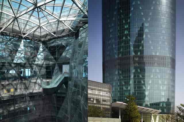 International Finance Center Guangzhou, modern glass facade, corporate events, social functions.