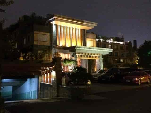 Elegant Event Hall at Chengdu Huanhua Hongtai Hotel, perfect for upscale receptions and gatherings.