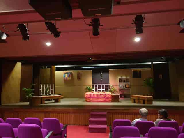 Godrej Dance Theatre NCPA stage setup for engaging meetings and performances