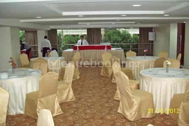 Serenity Hall at Monarch Luxur Hotel, elegant event space for conferences and celebrations.