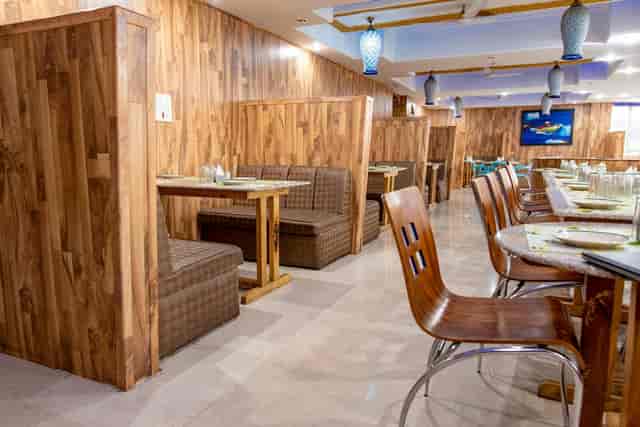 Villa dining space at The Marigold Resort, ideal for corporate events and networking.