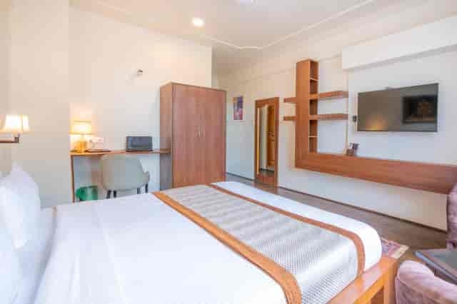 Event space at Crown Prince Hotel with modern design, ideal for business meetings and conferences.
